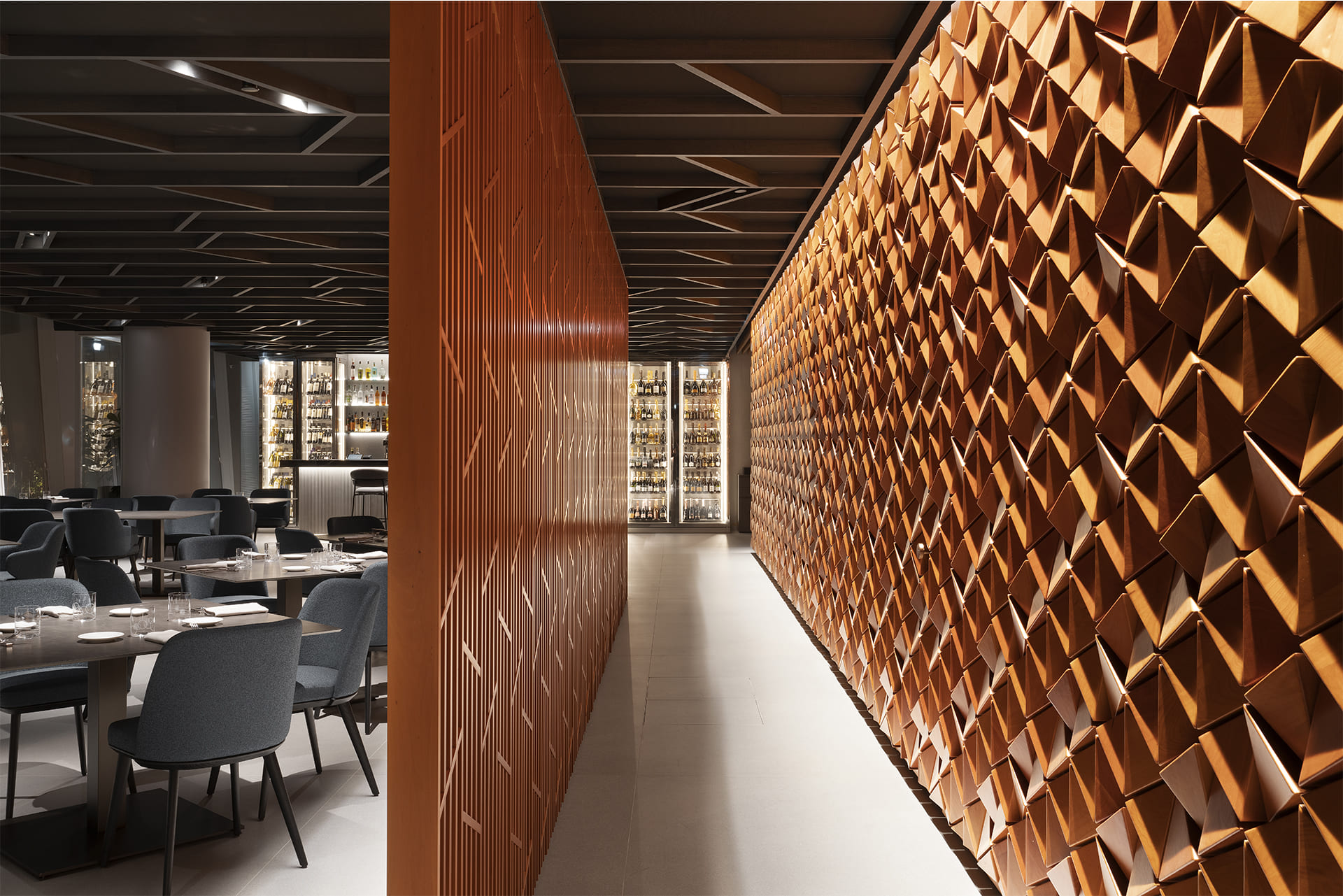 DAV Restaurant: a Milanese treat signed by Andrea Maffei Architects