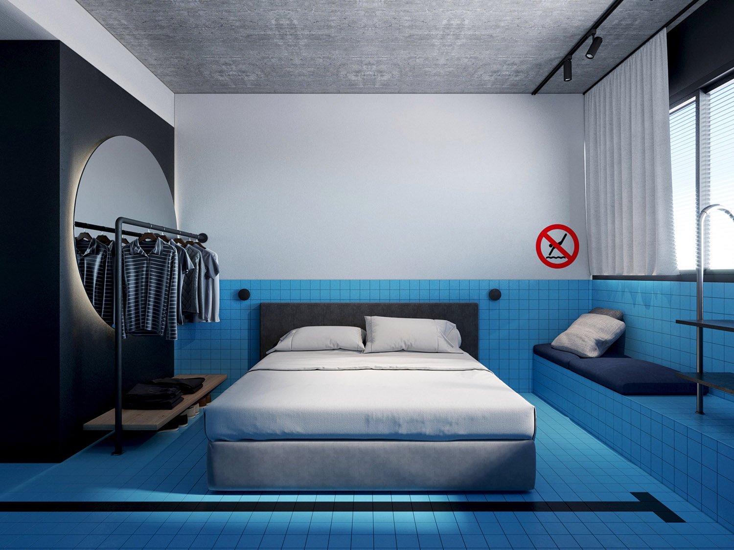 Ibis Styles Roma Aurelia, Rome, Italy, Carlo Berarducci Architecture <br />Image copyright: @Carlo Berarducci Architecture