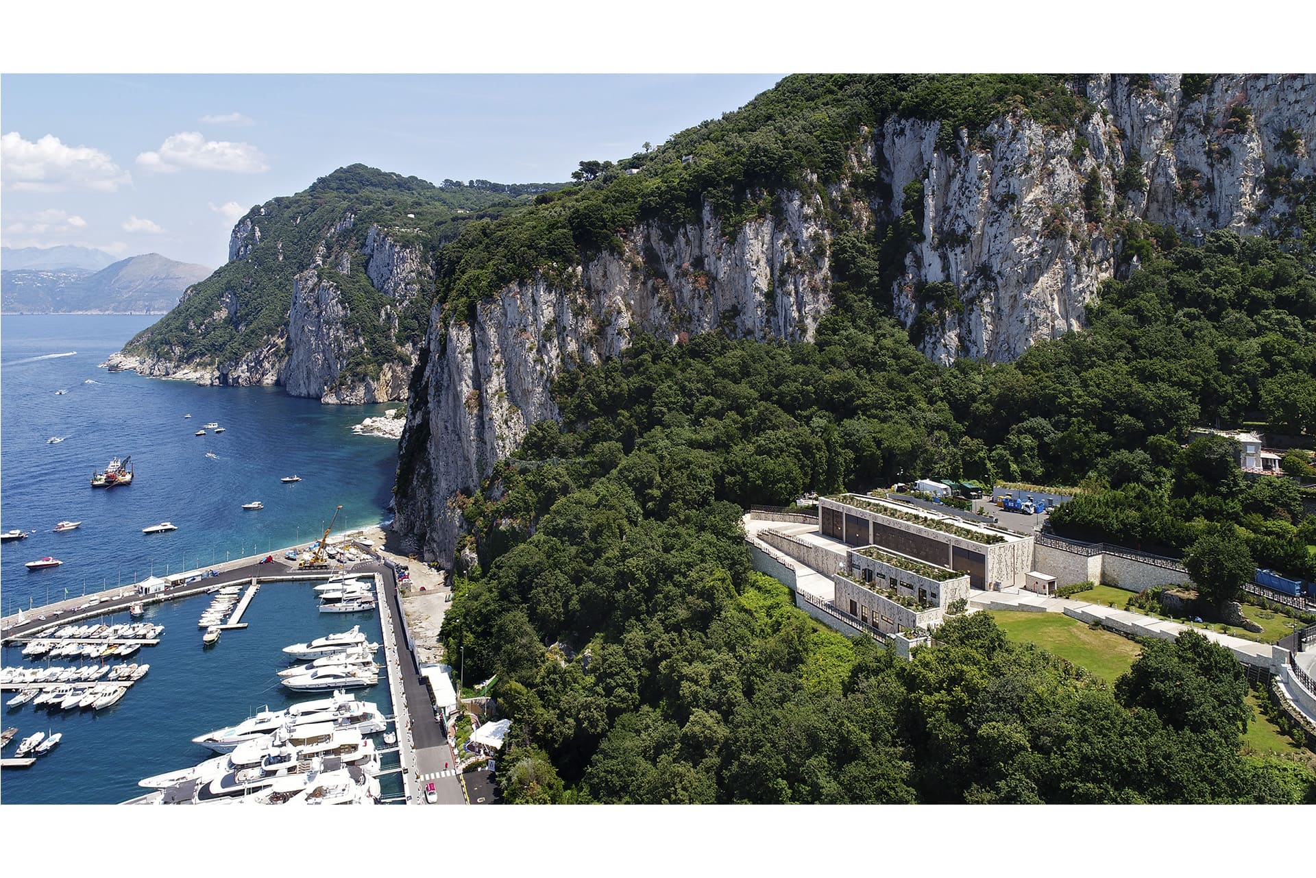 New terna electrical station, Capri (NA), Italy, Frigerio Design Group <br /> Image copyright: @Enrico Cano