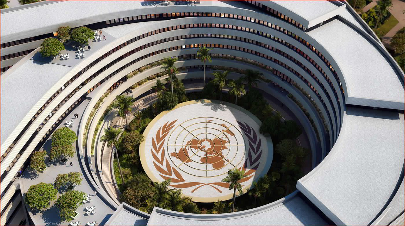 The House of UNO, Diamniadio, Senegal, Wilmotte & Associés Architectes<br />Image copyright:©Wilmotte & Associés Architectes