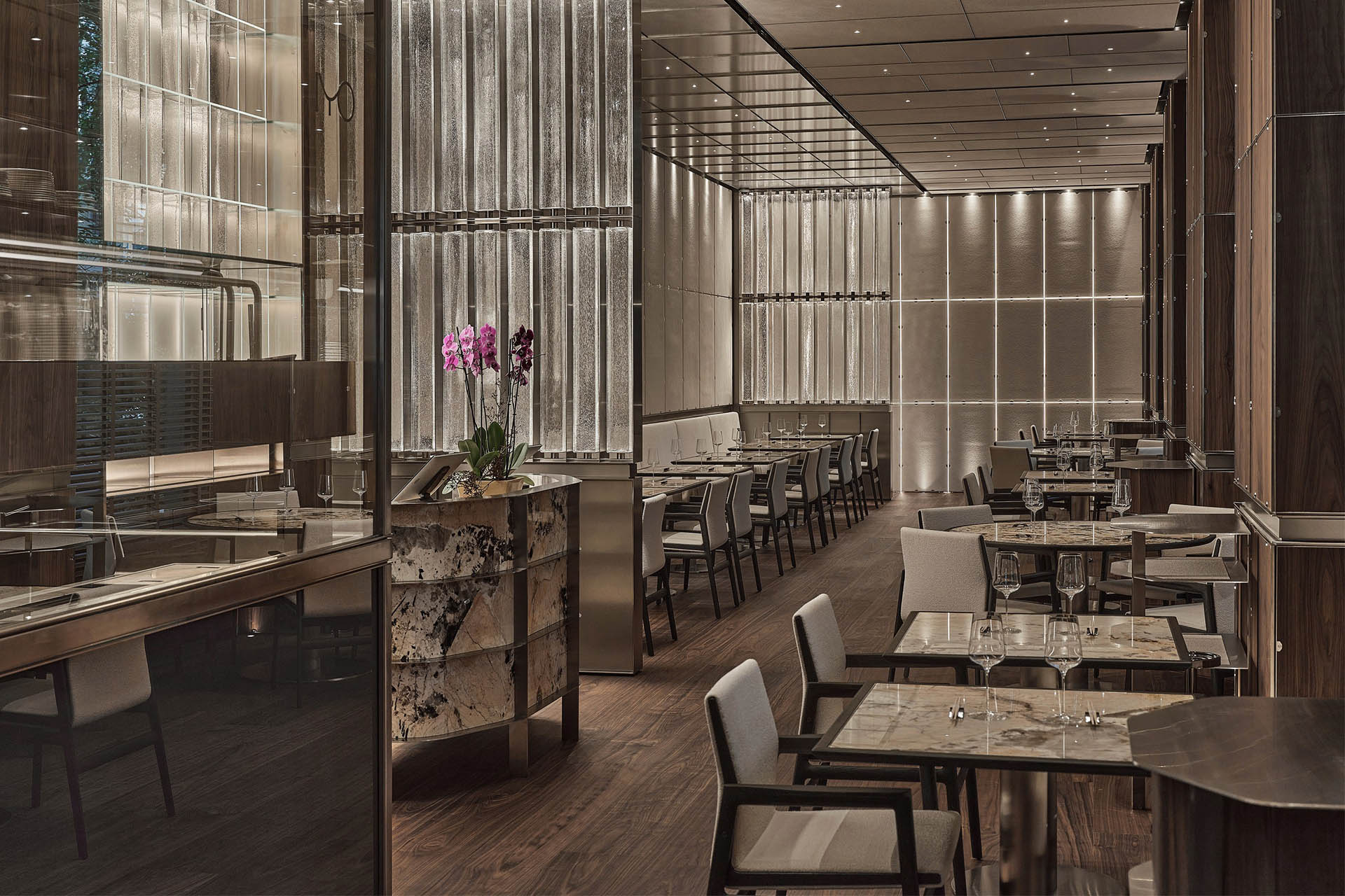 IYO Restaurant, Milan, Italy, Maurizio Lai Architects <br />Image copyright: @Maurizio Lai Architects