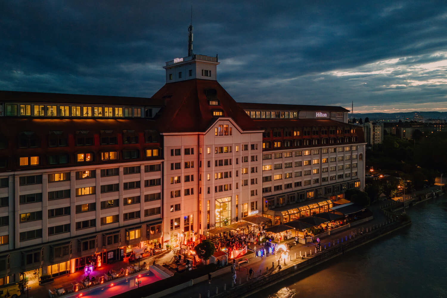 Courtesy of Hilton Vienna Waterfront  Courtesy of Hilton Vienna Waterfront