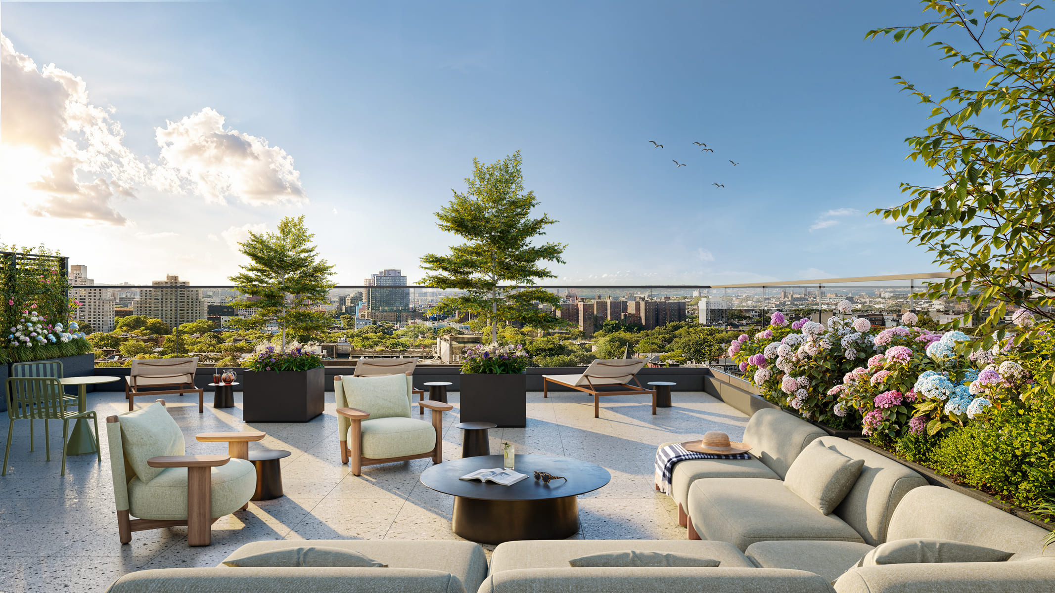 Rooftop terrace, courtesy of CL-OTH