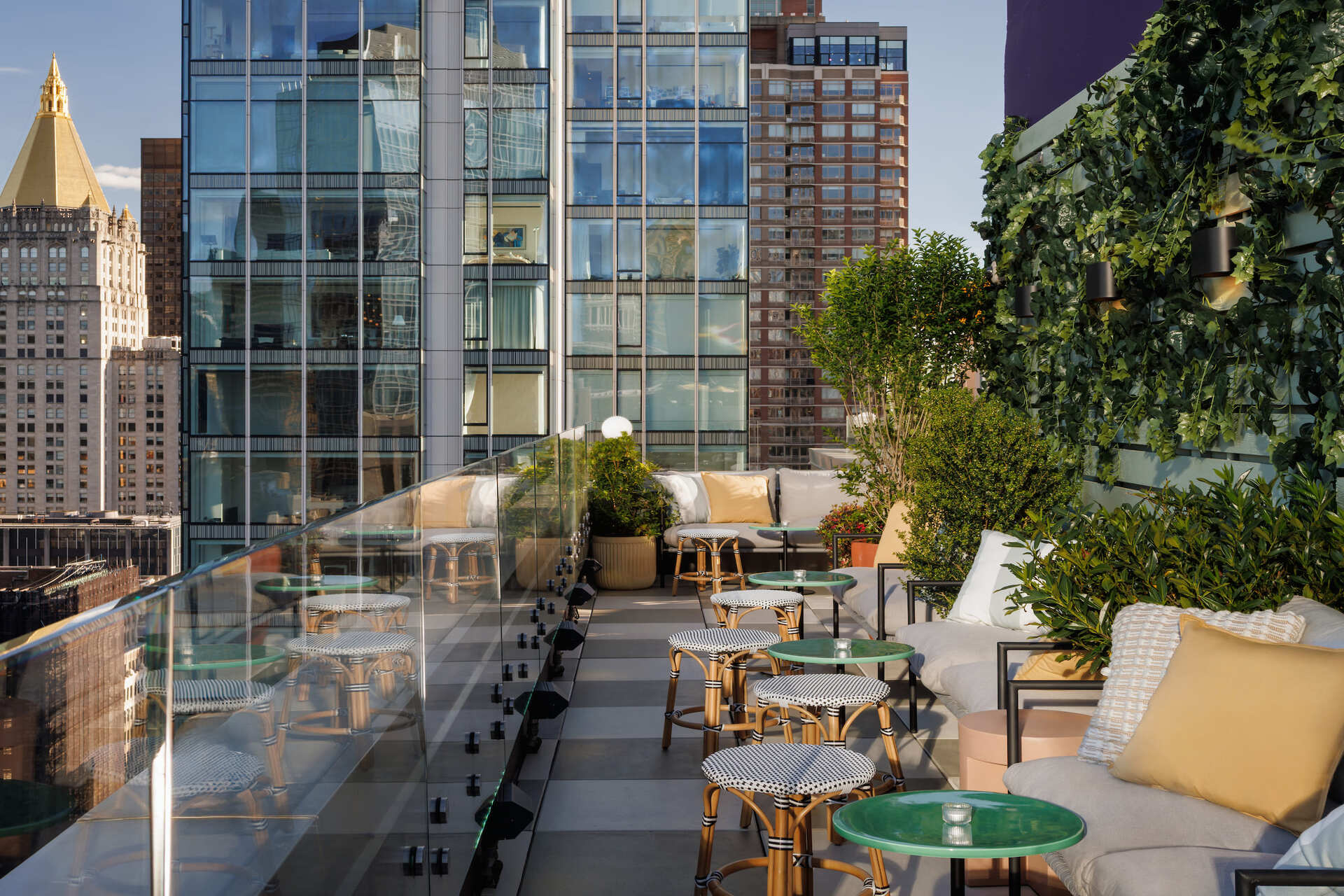 Elevated Eclecticism: Stonehill Taylor Reimagines the Rooftop of Arlo NoMad
