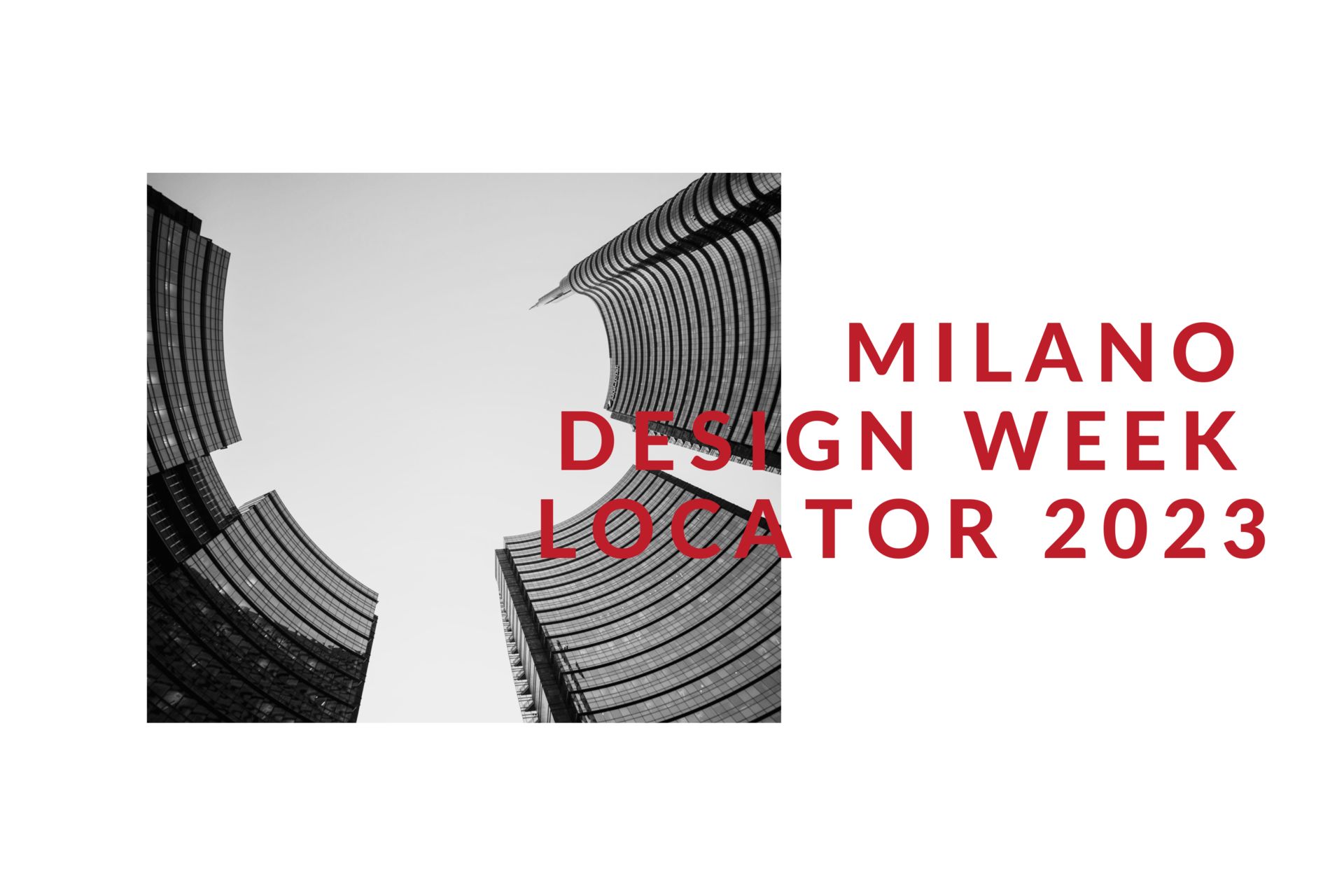 Milano Design Week Locator 2023